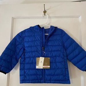 Blue baby gap puffer jacket